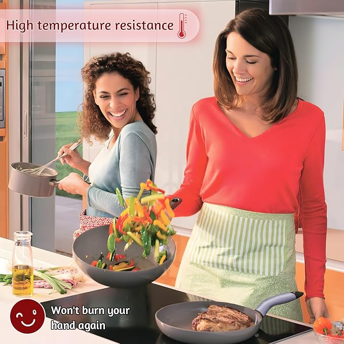 ProtegeMango® Funda de Silicona para Mangos de Sartén Anti Quemaduras Hasta 250°C