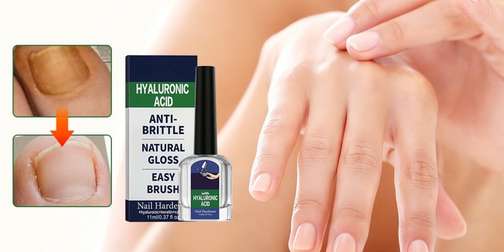 Solución antimicótica para la reparación de uñas